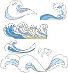 矢量海浪