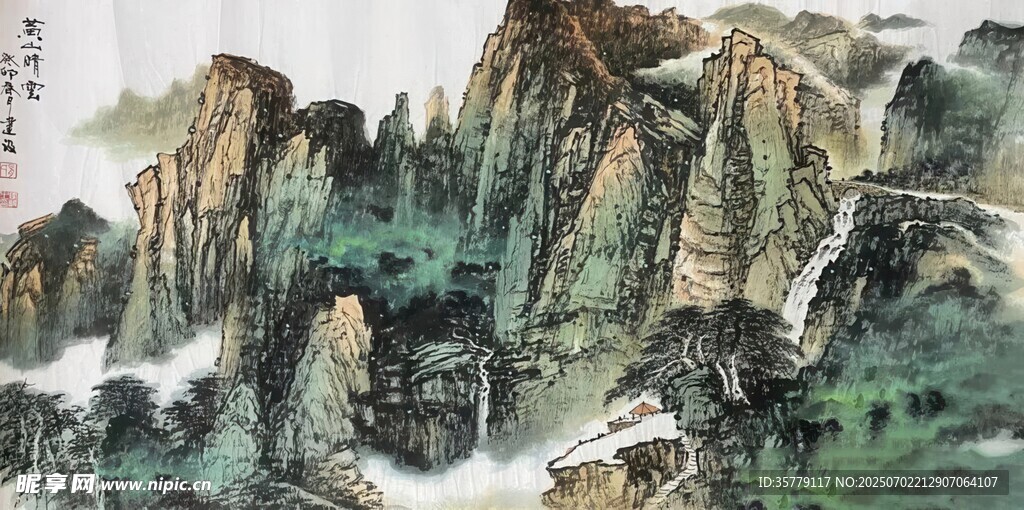 国画山水画