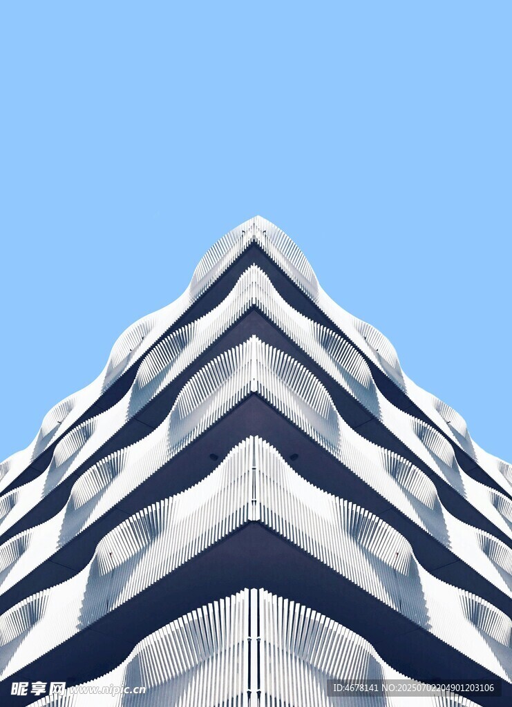 现代几何风格建筑外观