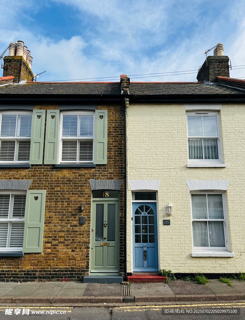 英式联排住宅外观