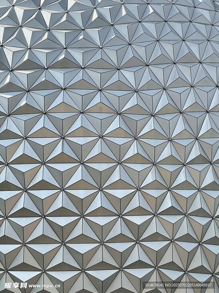 金属几何纹理图案