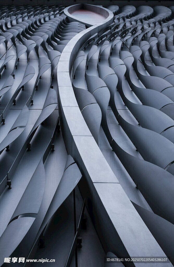 独特几何造型建筑景观