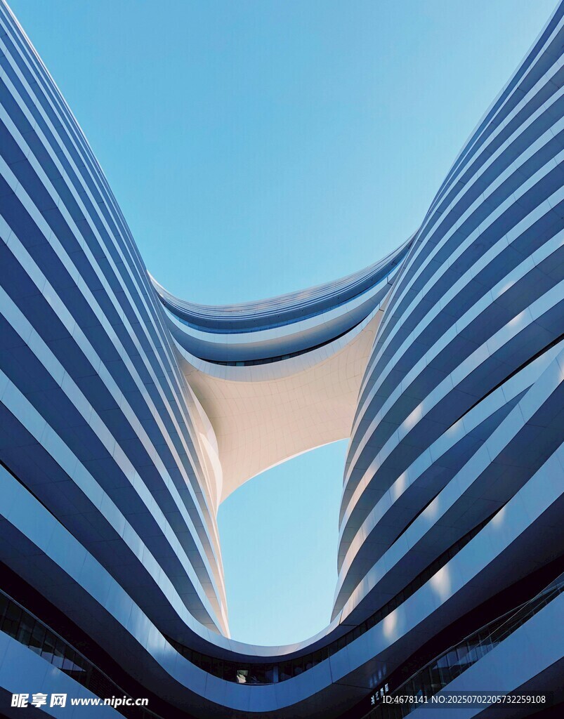 现代建筑独特外观