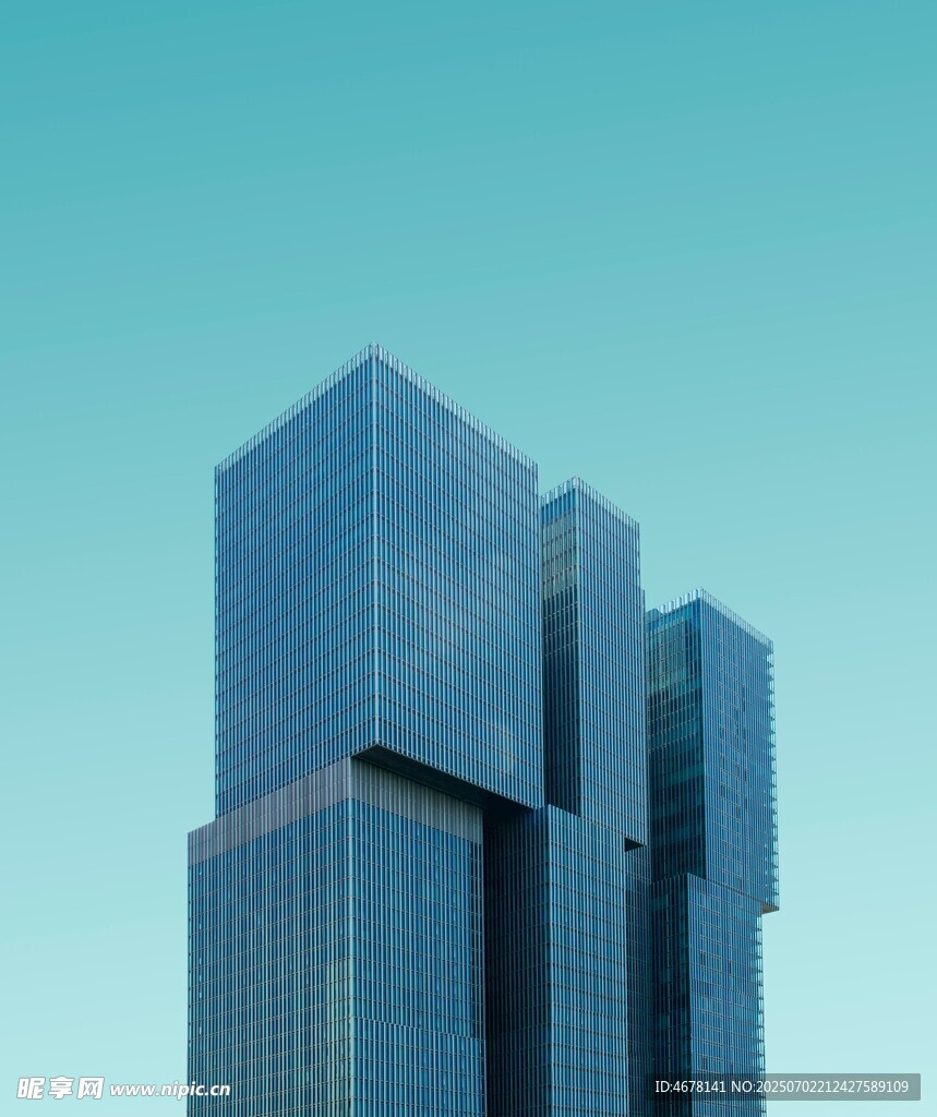 现代摩天大楼建筑景观