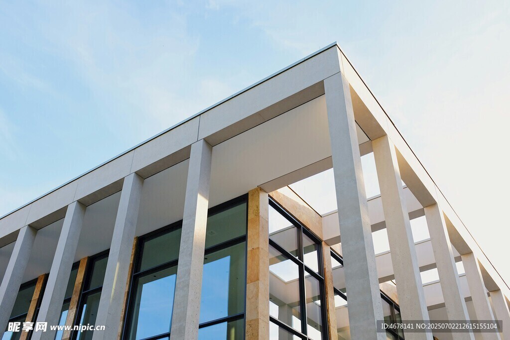 现代简约风格建筑外观