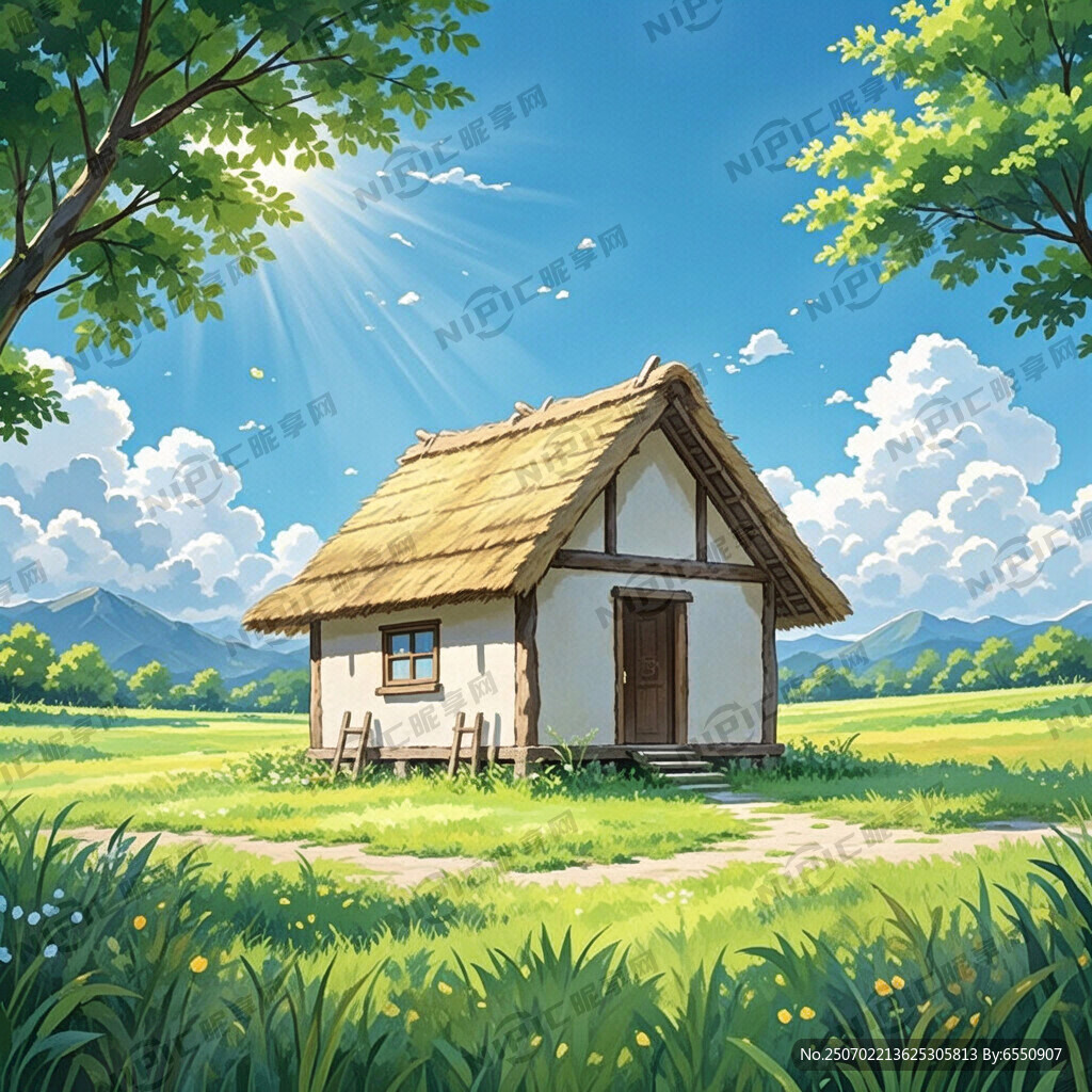 小草屋标志