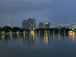 城市江边夜景