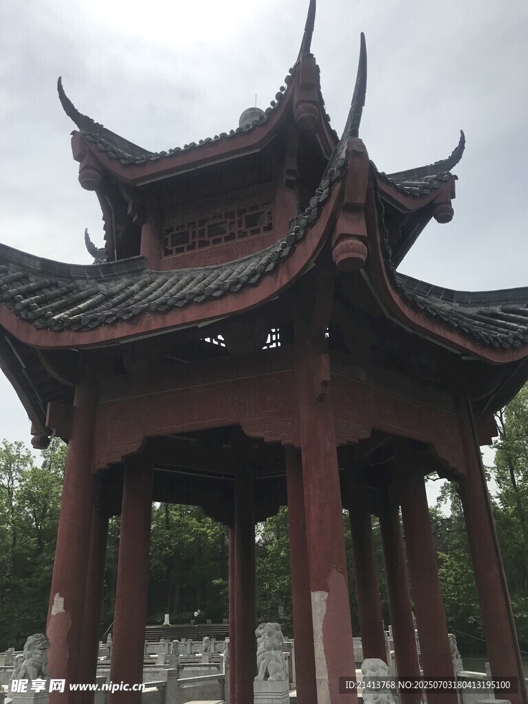 中式古亭