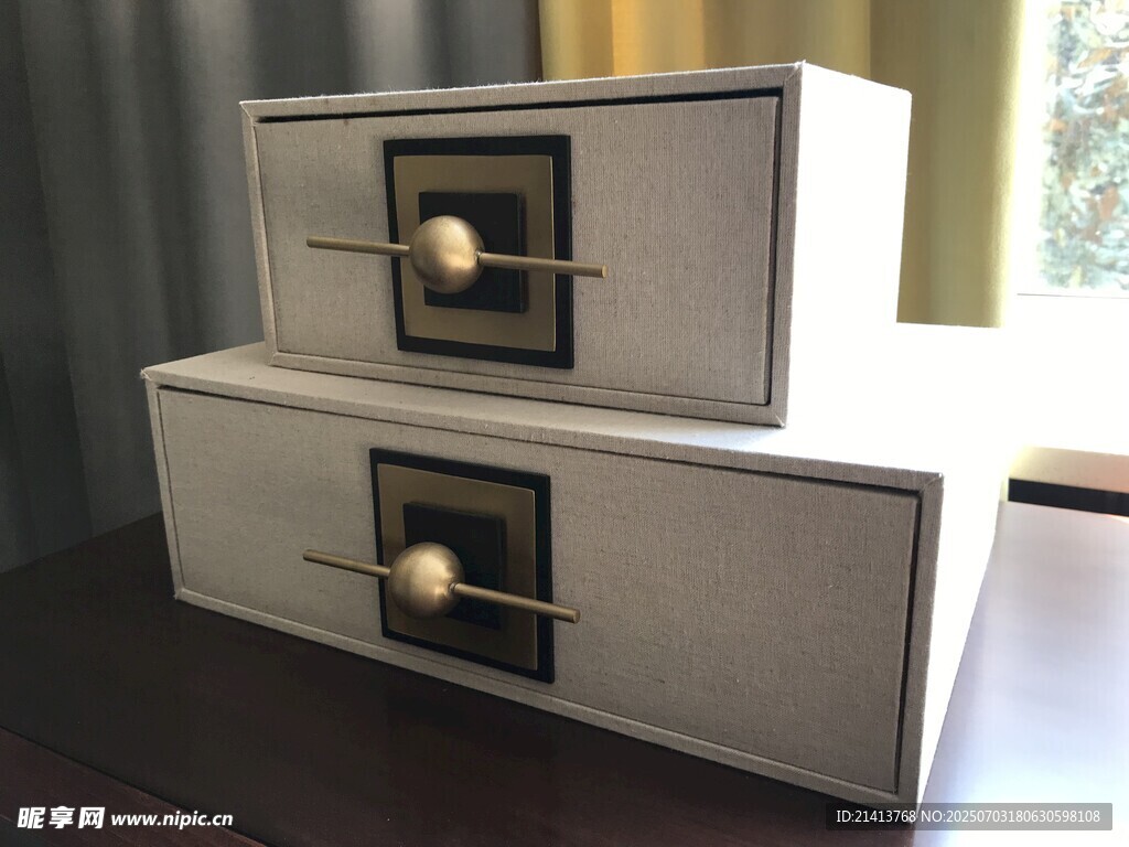 双抽屉金属保险箱