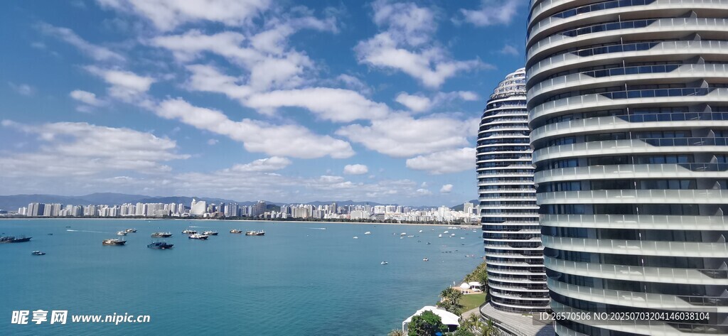 三亚城市海景