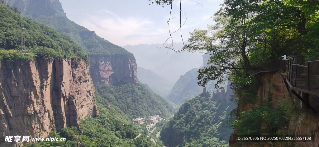 山顶景色