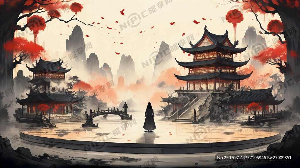 中式戏院 戏台 戏园剧场图片