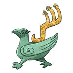 三星堆卡通插画