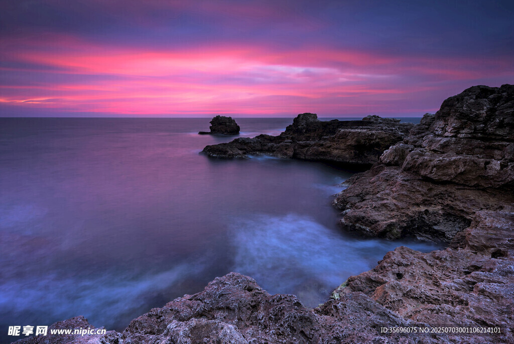 海边日落美景