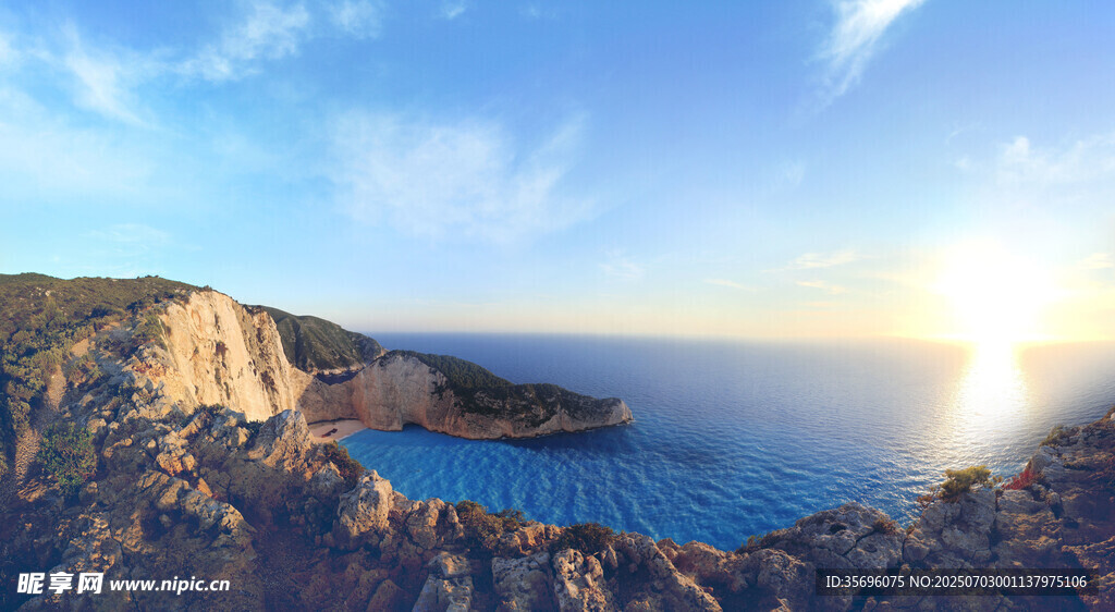 海边日出美景