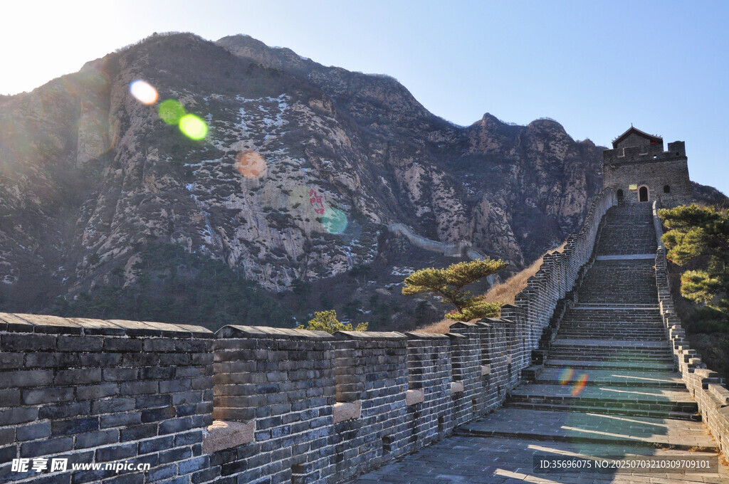 壮丽长城美景