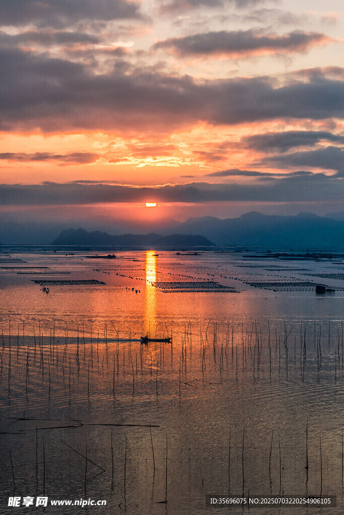 福建霞浦日落美景