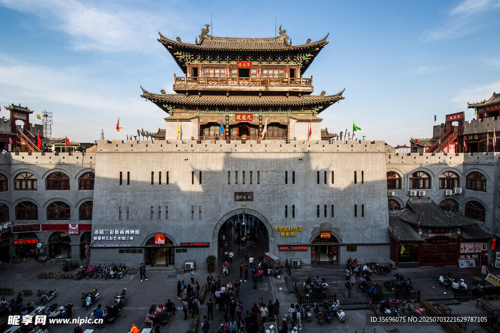 洛阳古城丽景门