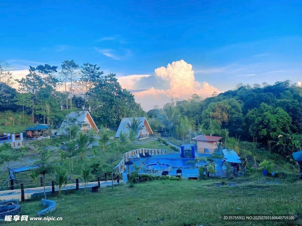 美丽户外休闲景观