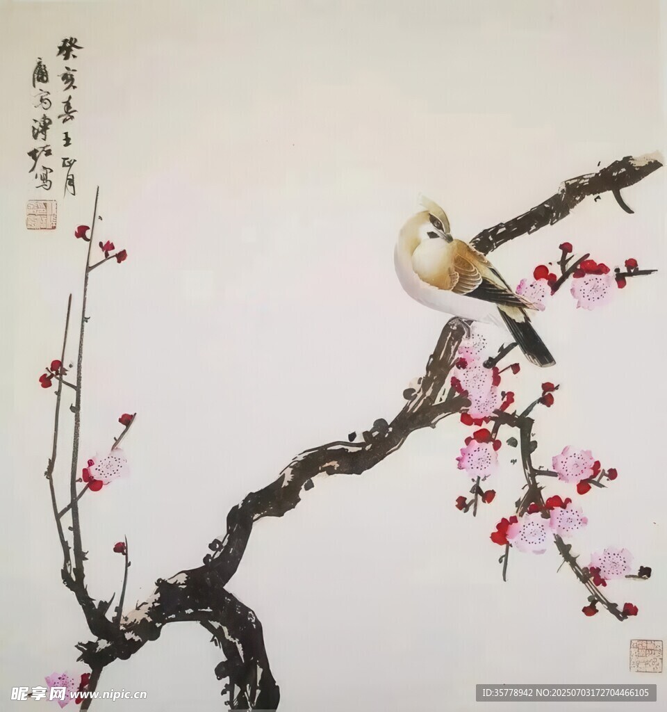 工笔花鸟