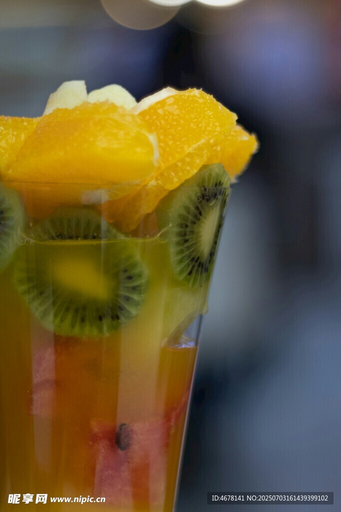 缤纷水果杯视觉味觉盛宴