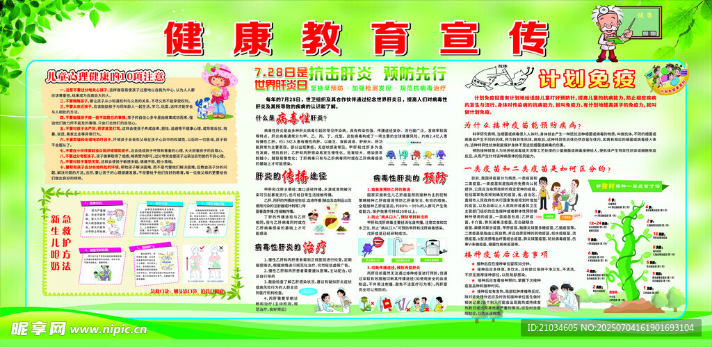 健康教育宣传栏