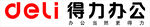 得力办公品牌标识
