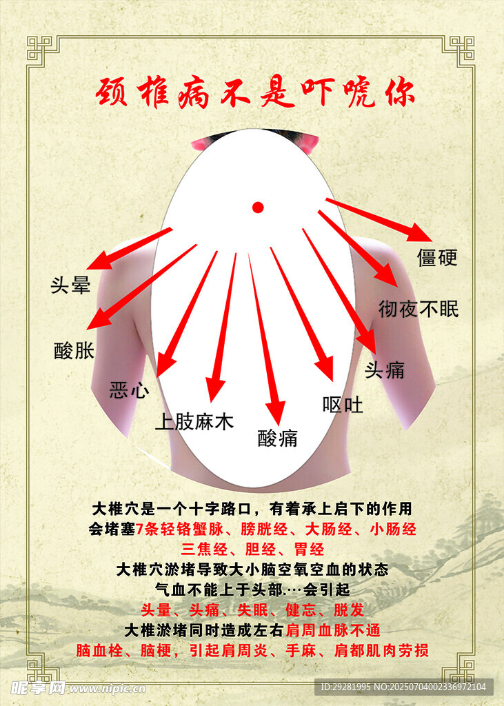 颈椎病不是吓唬你