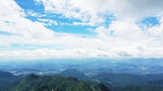 高山云海壮丽自然景观