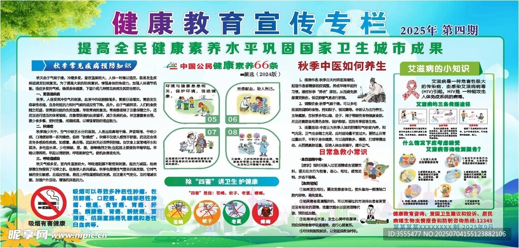 健康教育宣传栏