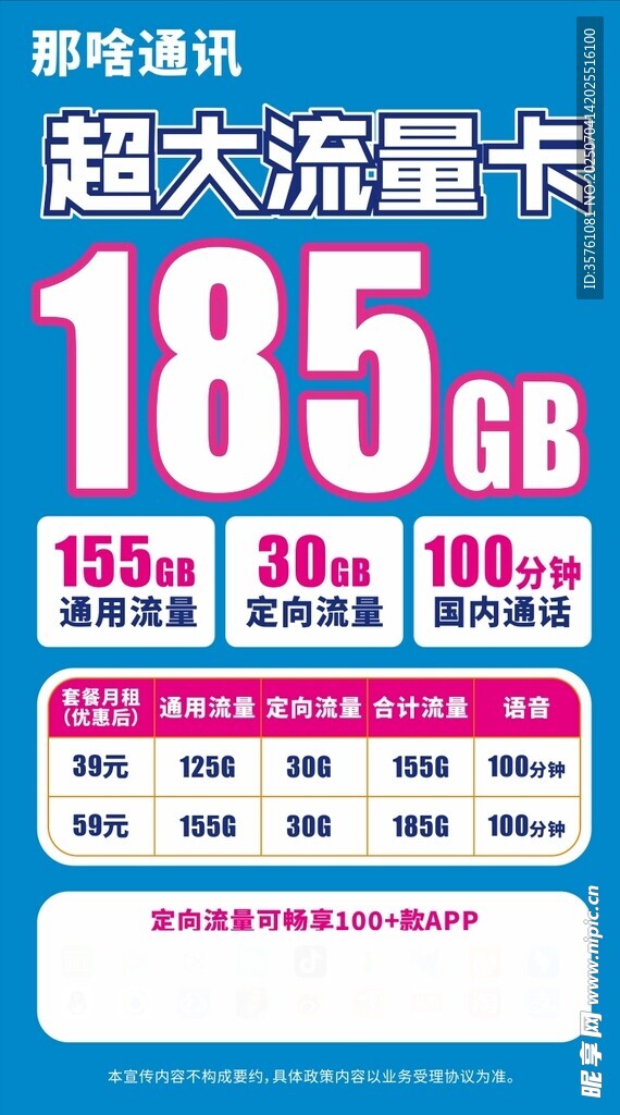流量卡海报