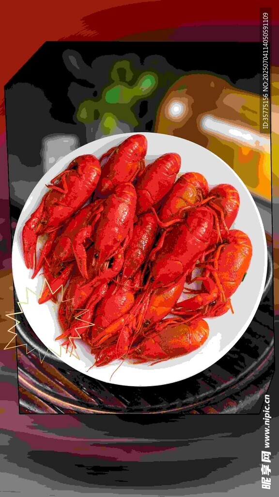 盘中美味小龙虾