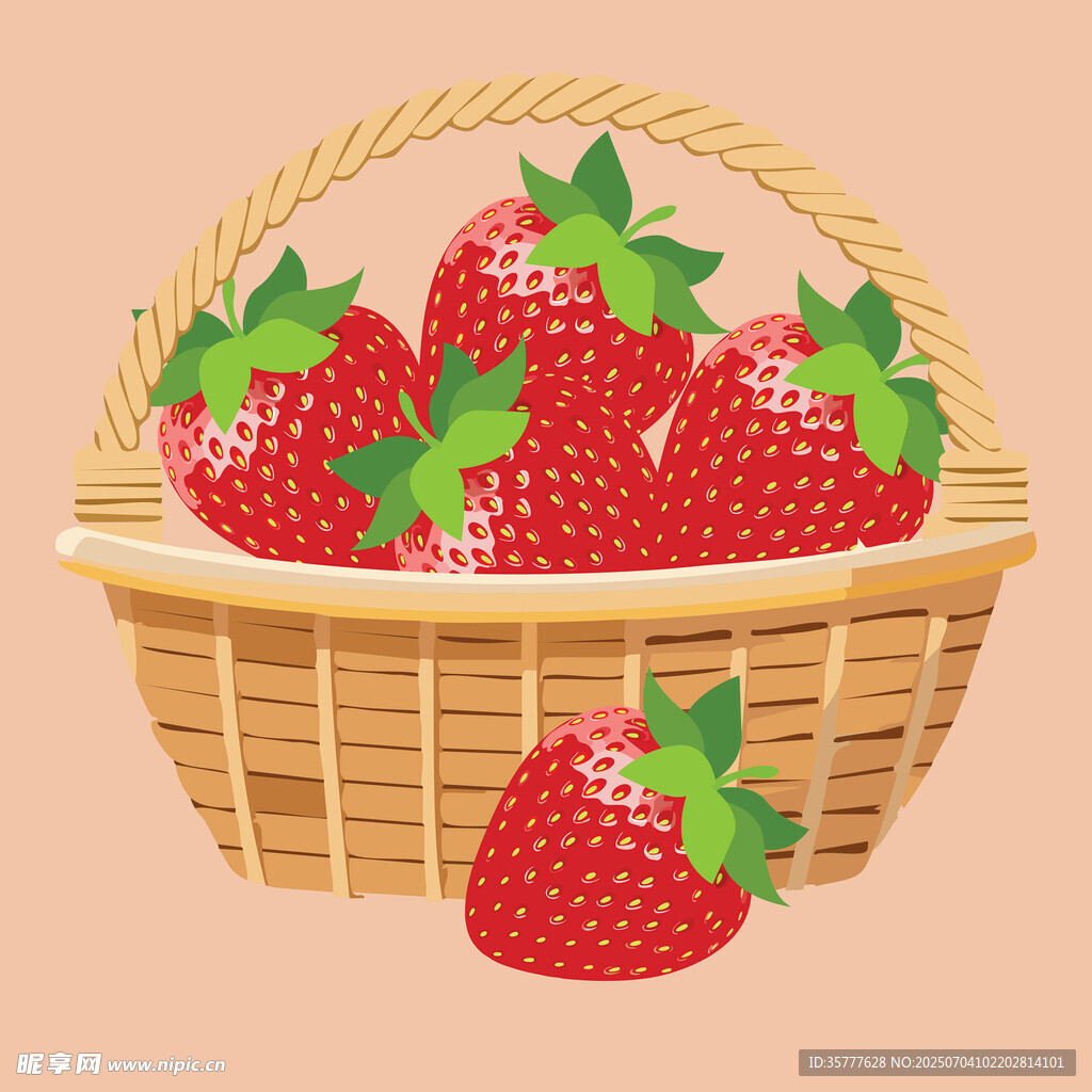 卡通草莓
