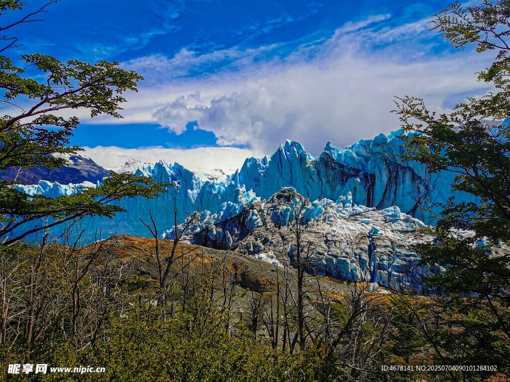 壮丽雪山风景