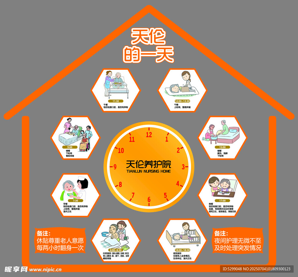 养老的一天
