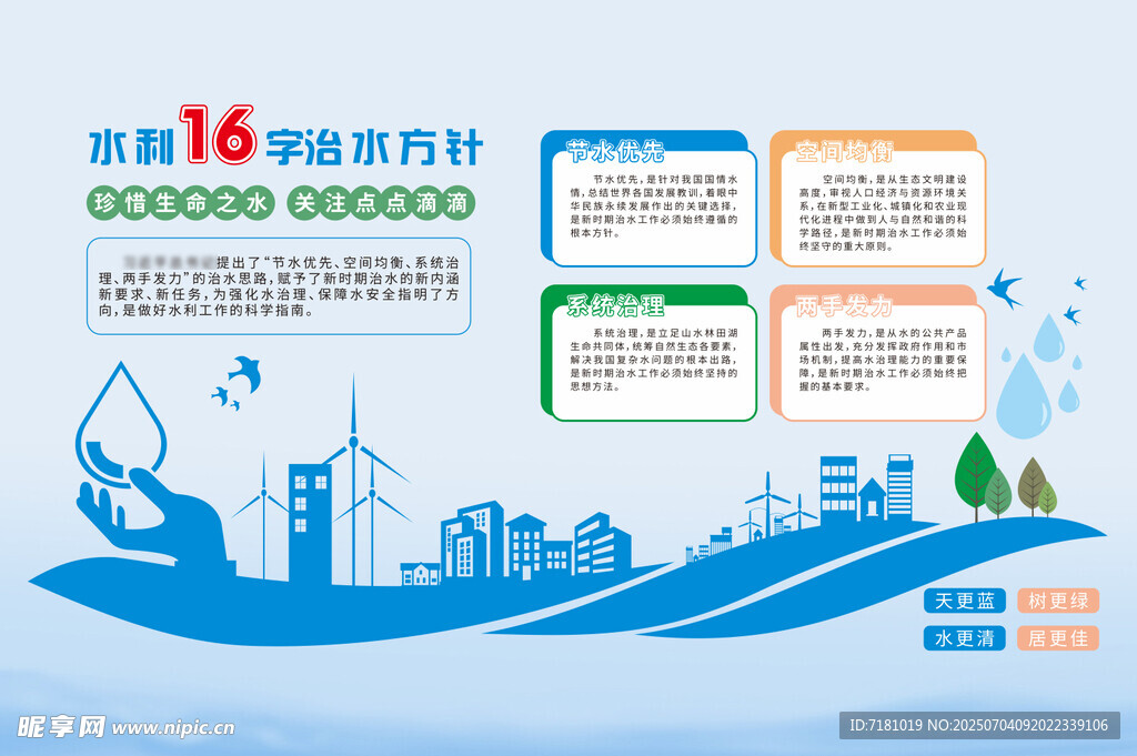 水利16字治水方针