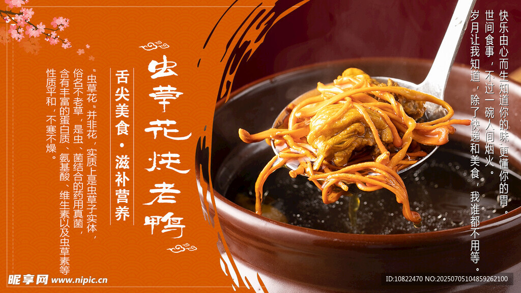 美味虫草花汤营养滋补