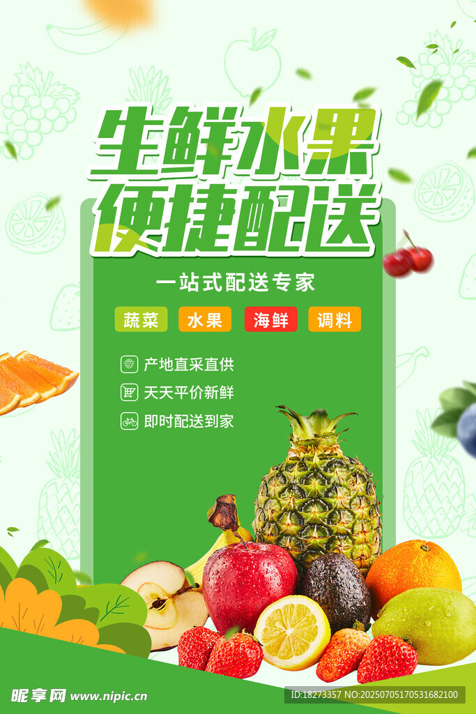 生鲜海报