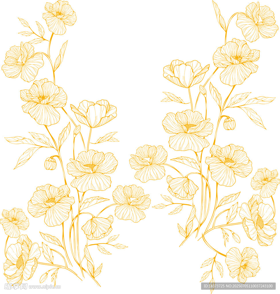 百花图