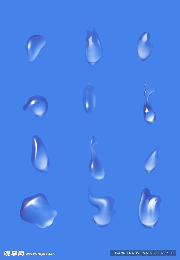 晶莹水滴