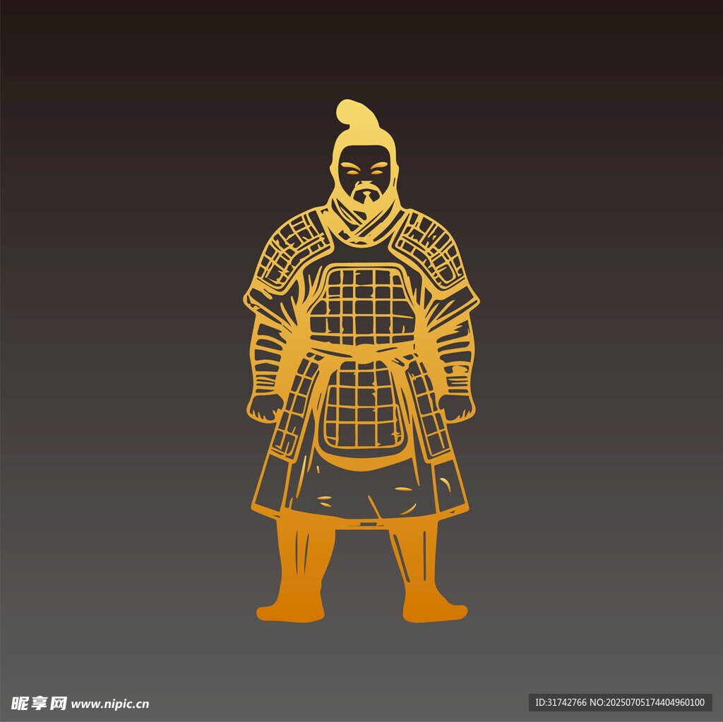 秦始皇兵马俑剪影