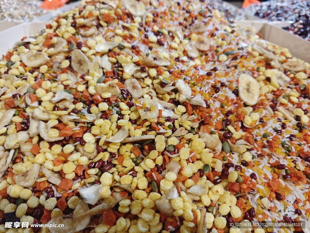 多彩混合食材拼盘