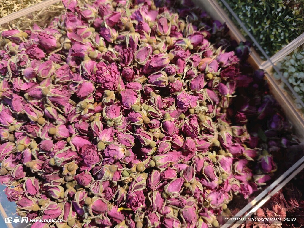 干玫瑰花茶