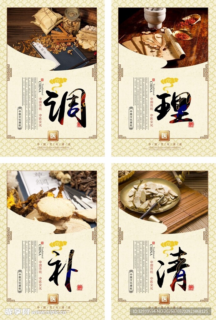 中医养生展板