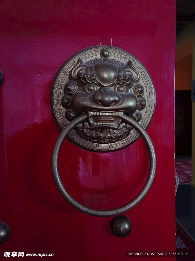 狮子门环