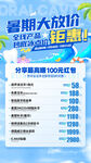暑假牙科海报