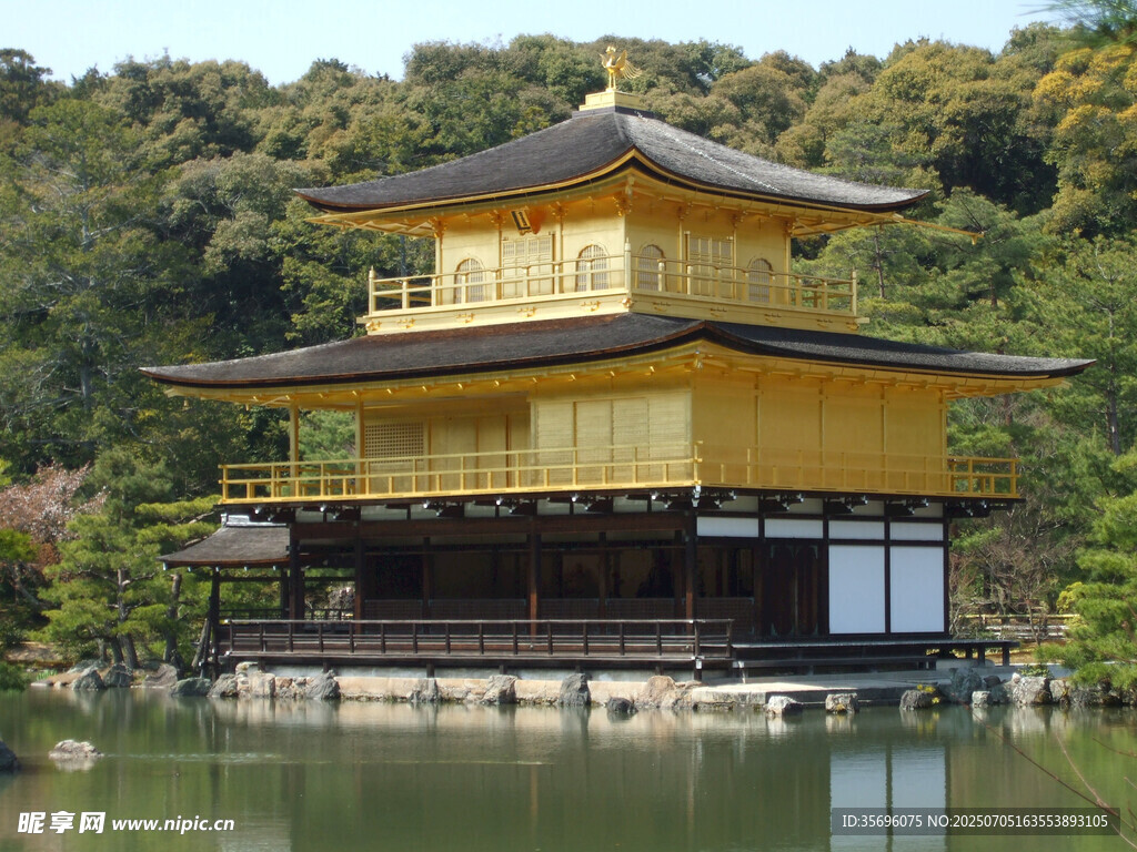 日本金阁寺美景
