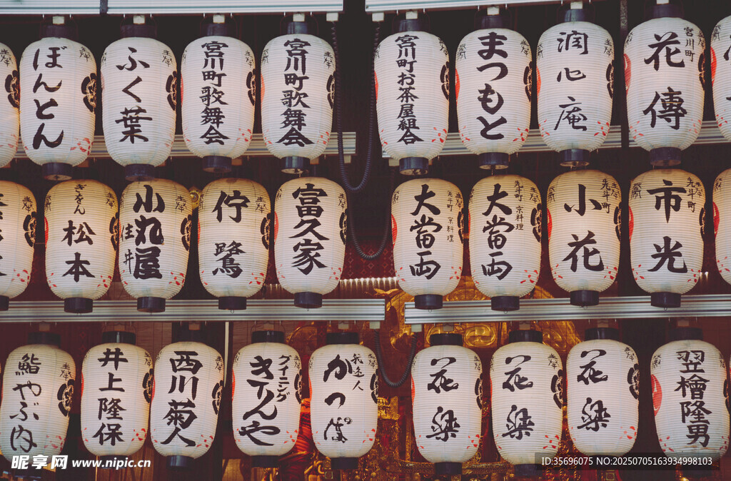 日式祈福牌展示