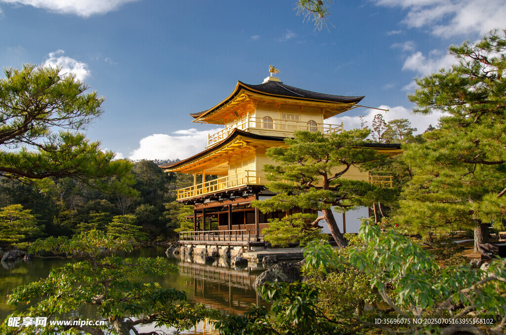 日本金阁寺美景