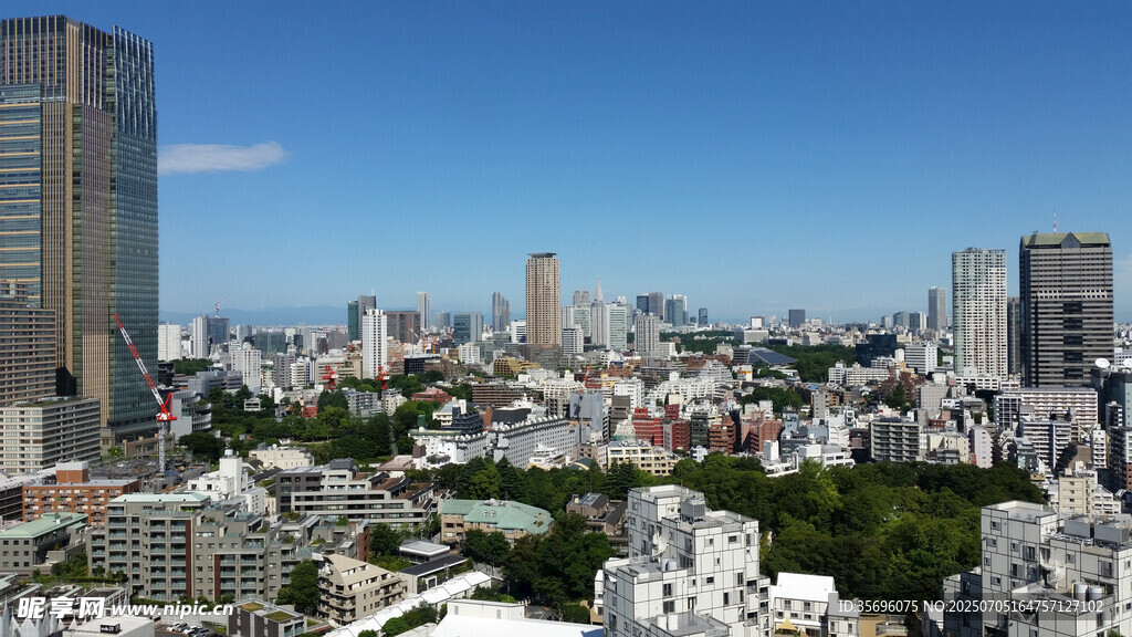 城市天际线景观